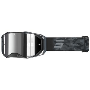 Γυαλιά μοτοκρός Shot Lite Patrol γκρι με ασημένιο ιρίδιο plexi