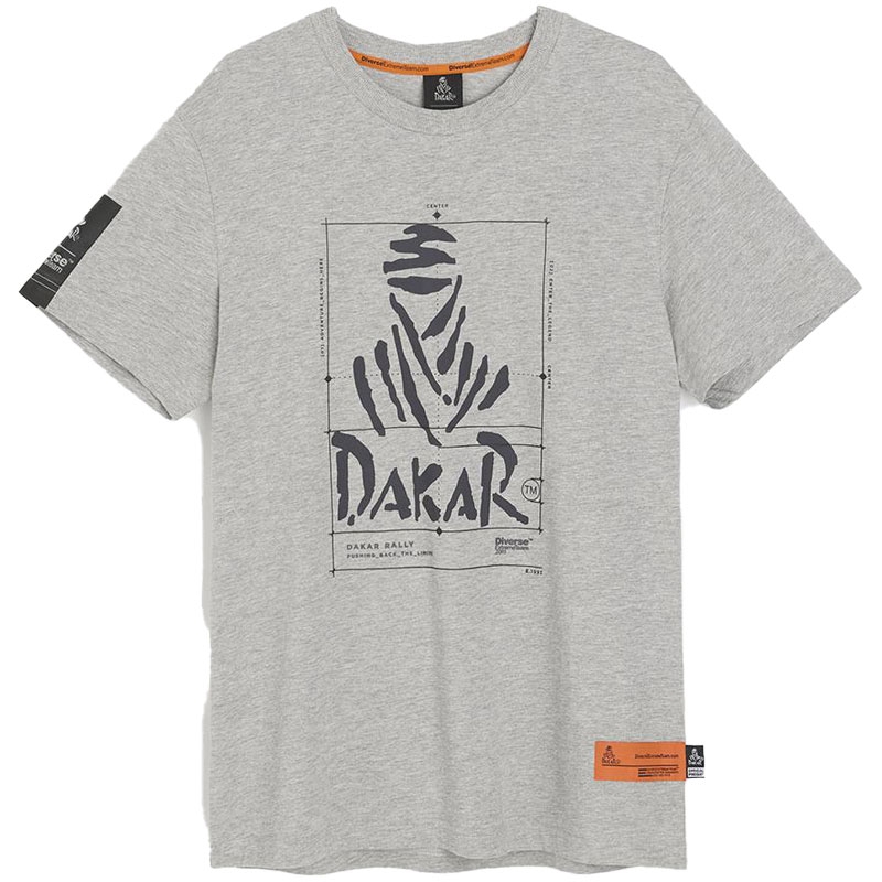T-shirt DAKAR DES 0524 γκρι