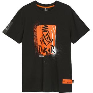 T-shirt DAKAR DES 0624 μαύρο