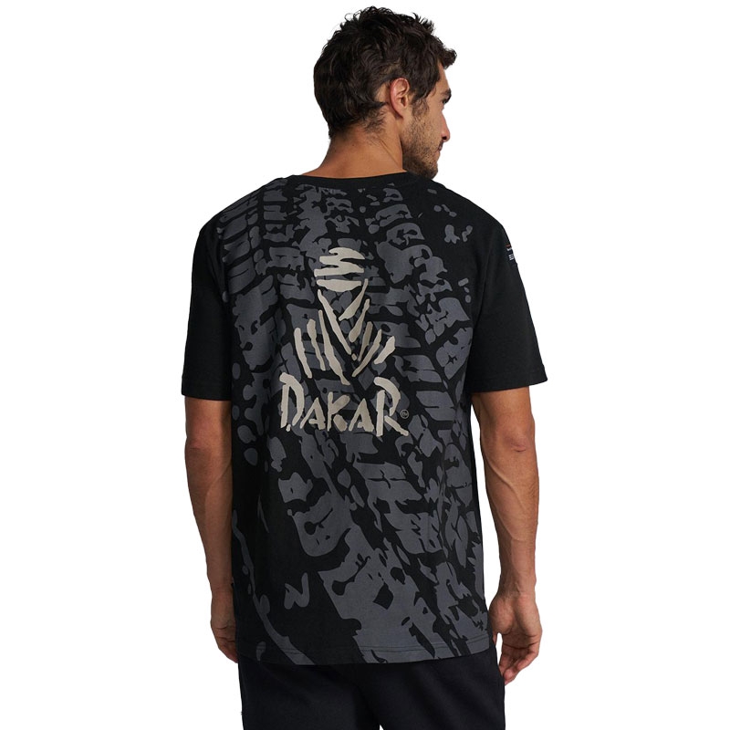 T-shirt DAKAR OV 0124 μαύρο