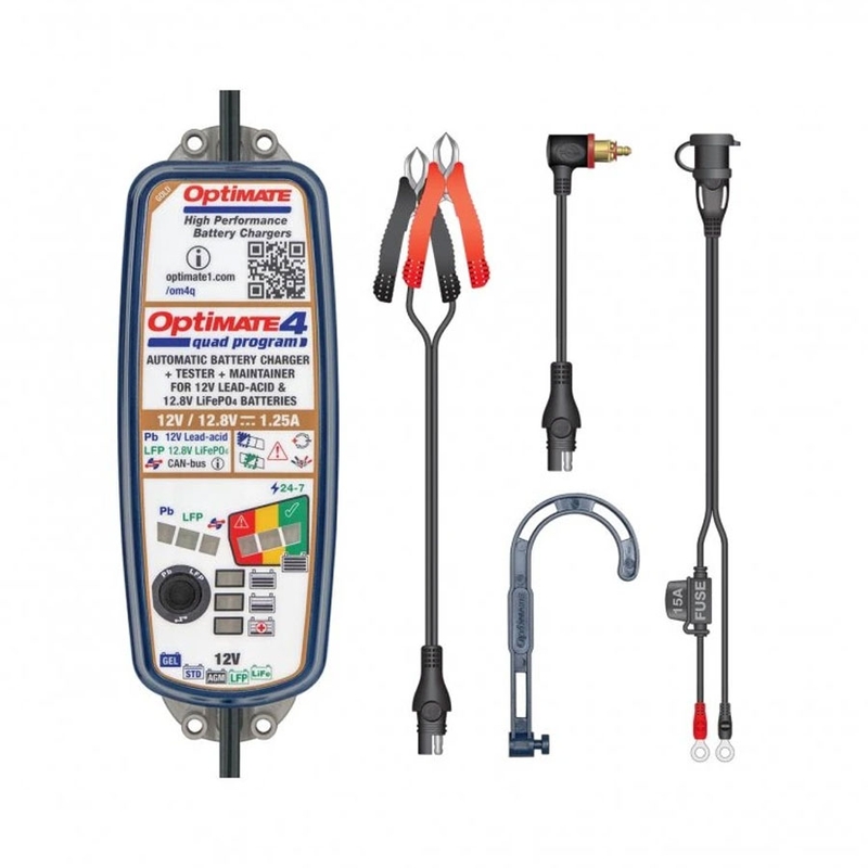 Φορτιστής μπαταρίας OPTIMATE 4 QUAD TM630-PR