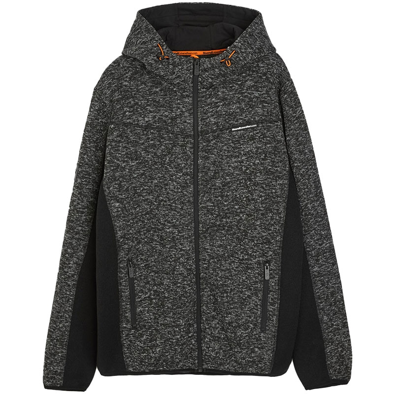 Hoodie DAKAR Cross 6 μαύρο μελανζέ