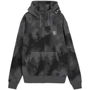 Φούτερ DAKAR Zip H24 PT μαύρο-γκρι