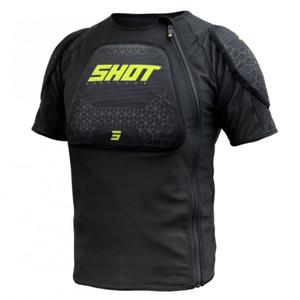 Shot Airlight T-Shirt μαύρο-fluo κίτρινο