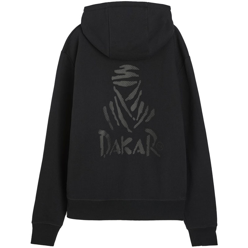 Φούτερ DAKAR ZIP H24 μαύρο