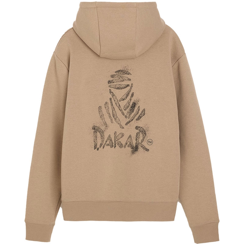 Φούτερ DAKAR ZIP H24 άμμος