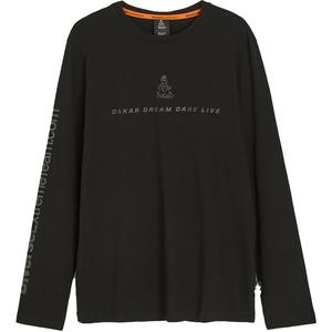 T-shirt DAKAR LG 0124 μαύρο
