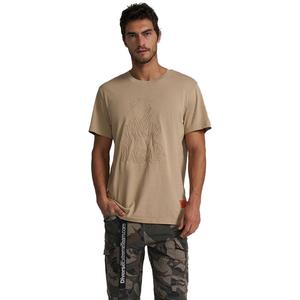 T-shirt DAKAR DES 0124 μπεζ