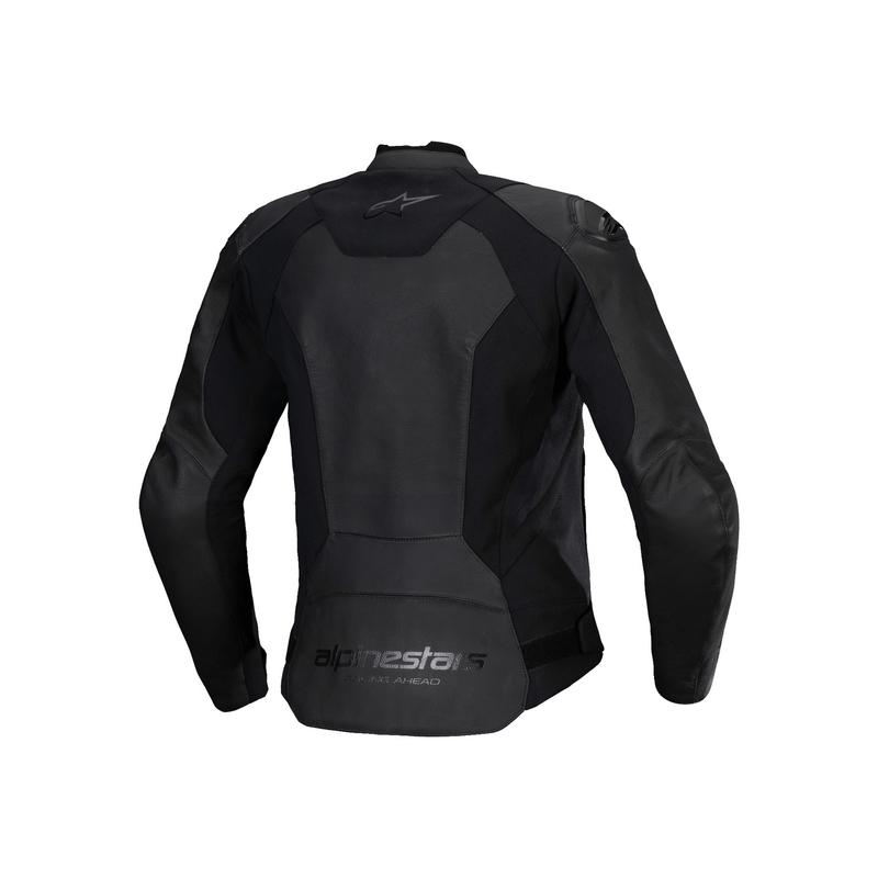 Alpinestars Stella Faster 3 γυναικείο μαύρο δερμάτινο μπουφάν μοτοσικλέτας