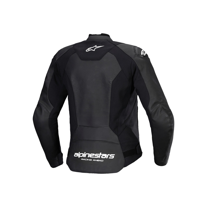 Alpinestars Stella Faster 3 Γυναικείο δερμάτινο μπουφάν μοτοσικλέτας Μαύρο και Λευκό