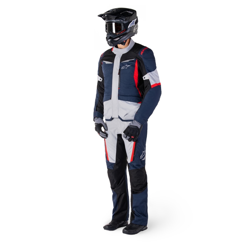 Αδιάβροχο παντελόνι μοτοσικλέτας Alpinestars ST-1 Μπλε-Μαύρο-Κόκκινο