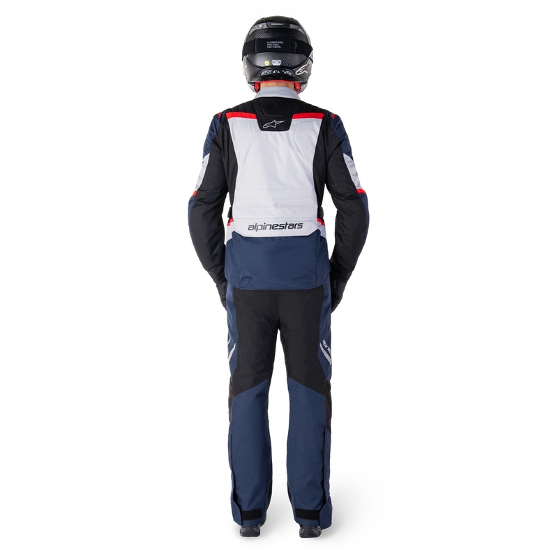 Αδιάβροχο παντελόνι μοτοσικλέτας Alpinestars ST-1 Μπλε-Μαύρο-Κόκκινο