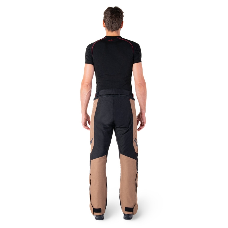 Alpinestars ST-1 Αδιάβροχο παντελόνι μοτοσικλέτας χακί-μαύρο-μαύρο-φλούο κόκκινο