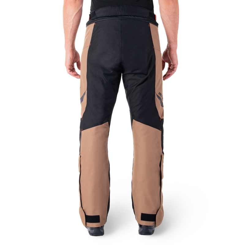 Alpinestars ST-1 Αδιάβροχο παντελόνι μοτοσικλέτας χακί-μαύρο-μαύρο-φλούο κόκκινο