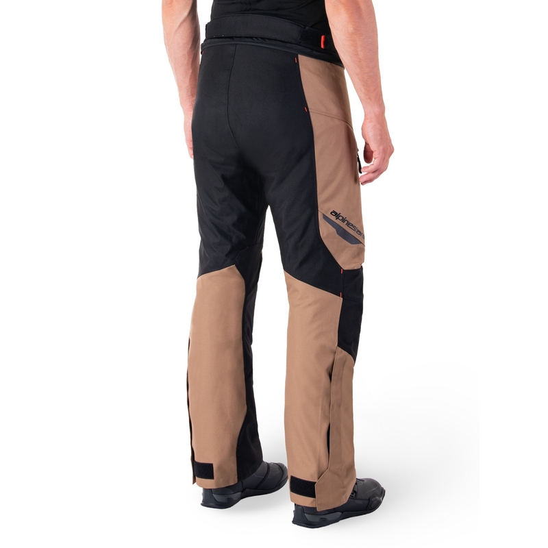 Alpinestars ST-1 Αδιάβροχο παντελόνι μοτοσικλέτας χακί-μαύρο-μαύρο-φλούο κόκκινο