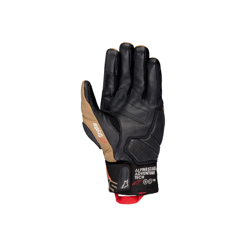 Alpinestars Belize 3 Drystar Μαύρα και καφέ γάντια μοτοσικλέτας