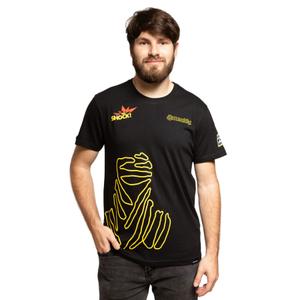 T-shirt Meatfly Big Shock Dakar μαύρο