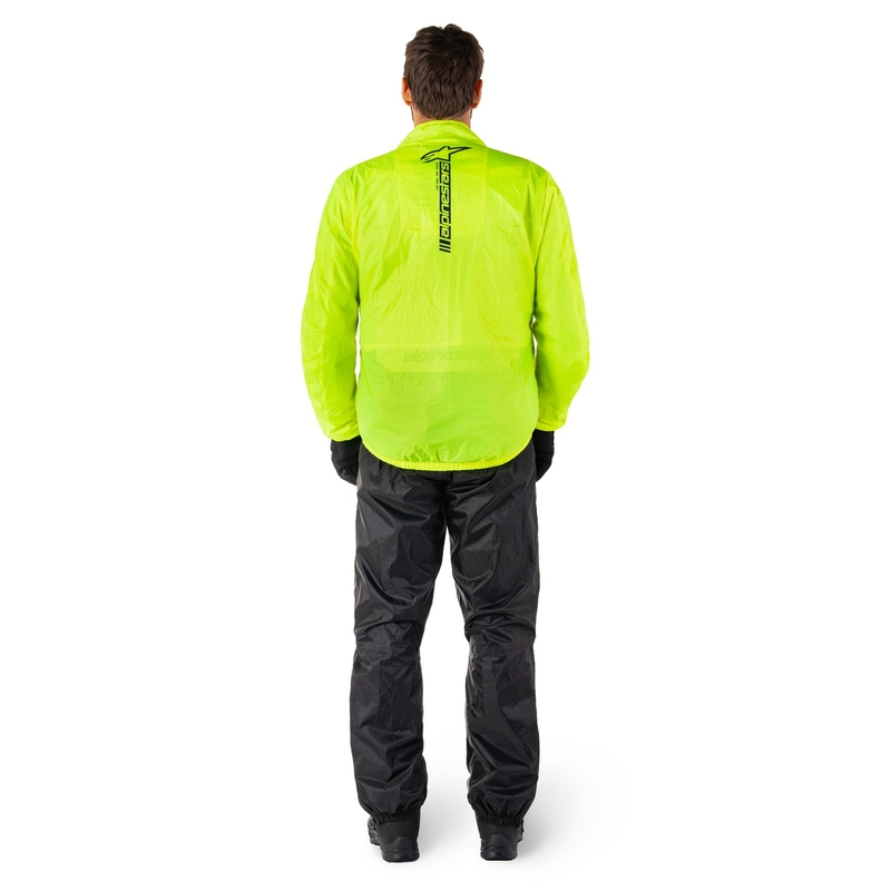 Αδιάβροχο μπουφάν Alpinestars Hurricane Rain 2 κίτρινο φλούο