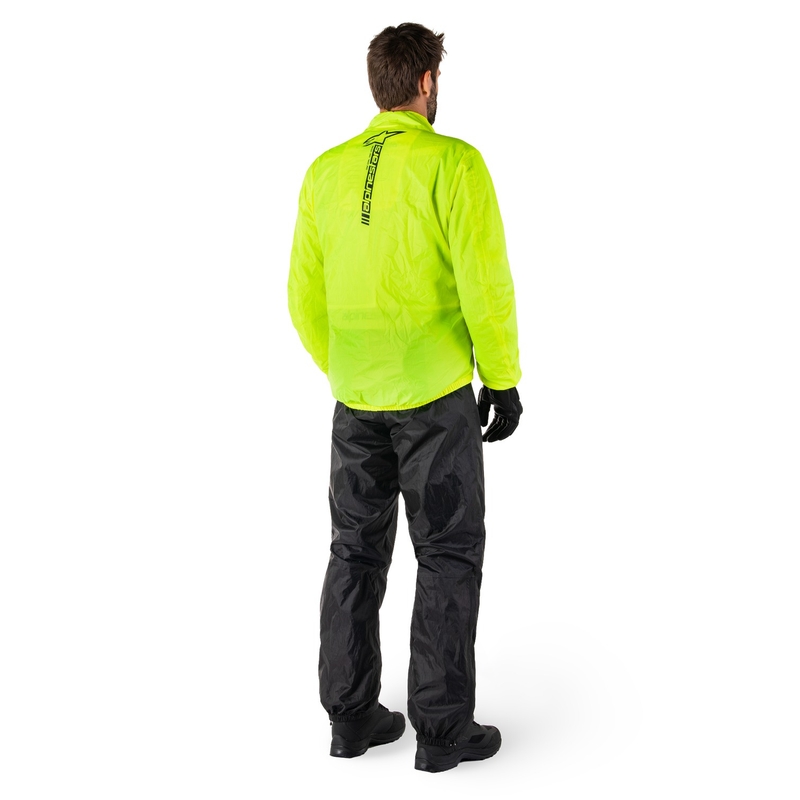 Αδιάβροχο μπουφάν Alpinestars Hurricane Rain 2 κίτρινο φλούο
