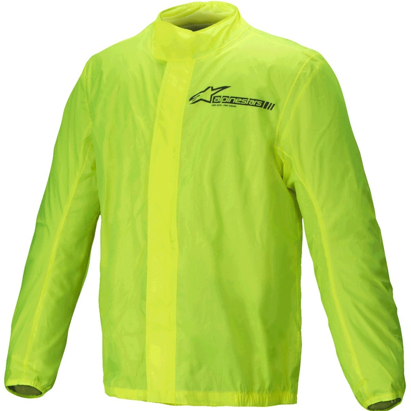 Αδιάβροχο μπουφάν Alpinestars Hurricane Rain 2 κίτρινο φλούο