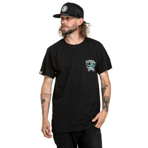 T-shirt Meatfly Whiskey Boy μαύρο