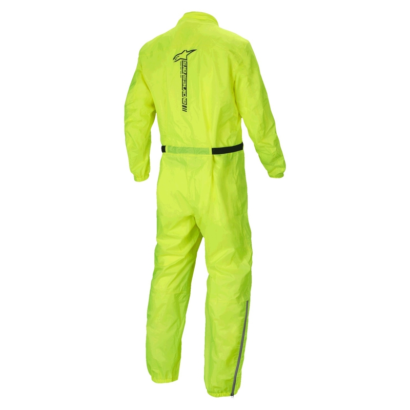 Αδιάβροχη στολή Alpinestars Hurricane Rain 2 κίτρινο φλούο