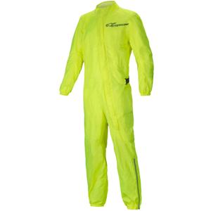 Αδιάβροχη στολή Alpinestars Hurricane Rain 2 κίτρινο φλούο