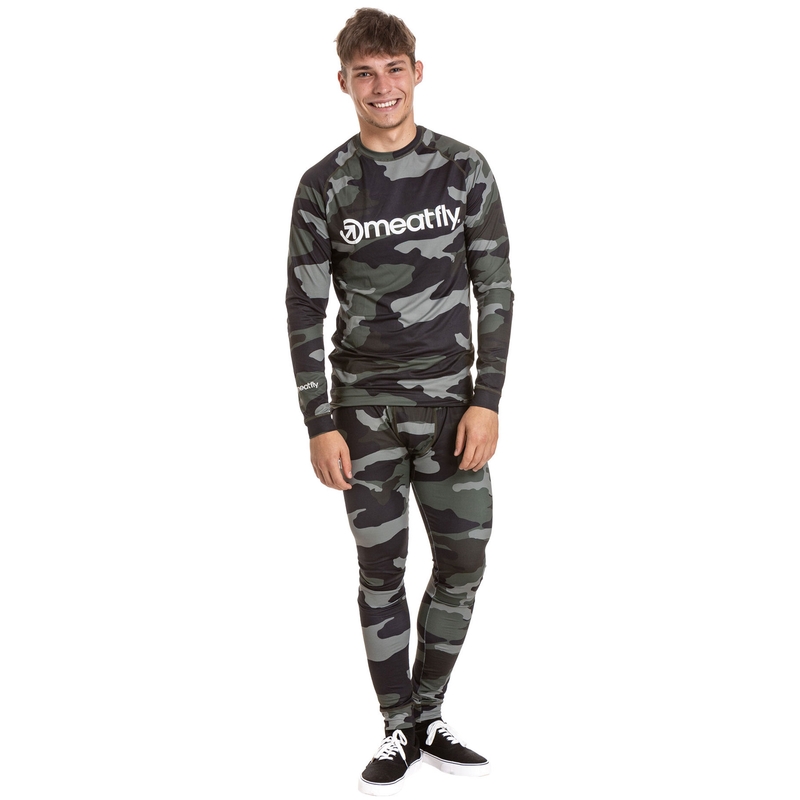 Meatfly Sloan camo ελαιοπράσινο θερμικό εσώρουχο Meatfly Sloan camo
