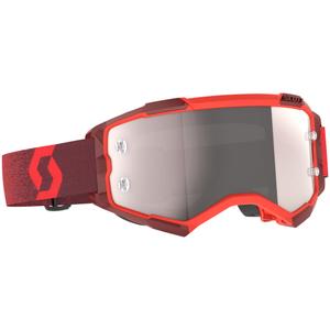 Γυαλιά Motocross SCOTT Fury CH κόκκινο με ασημί plexi