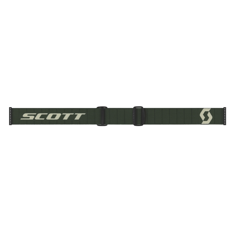 Γυαλιά Motocross SCOTT Fury LS χακί με γκρι πλεξιγκλάι