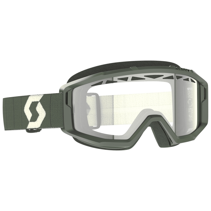 Γυαλιά Motocross SCOTT Primal Enduro χακί με διαφανή plexi