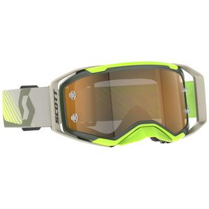 Γυαλιά motocross SCOTT Prospect 2.0 AMP χακί-κίτρινο με χρυσό φακό