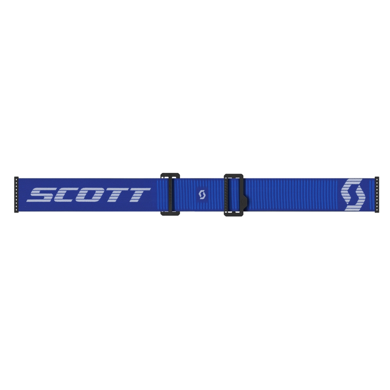 Γυαλιά motocross SCOTT Prospect 2.0 μπλε και λευκό με μπλε γυαλί καθρέφτη
