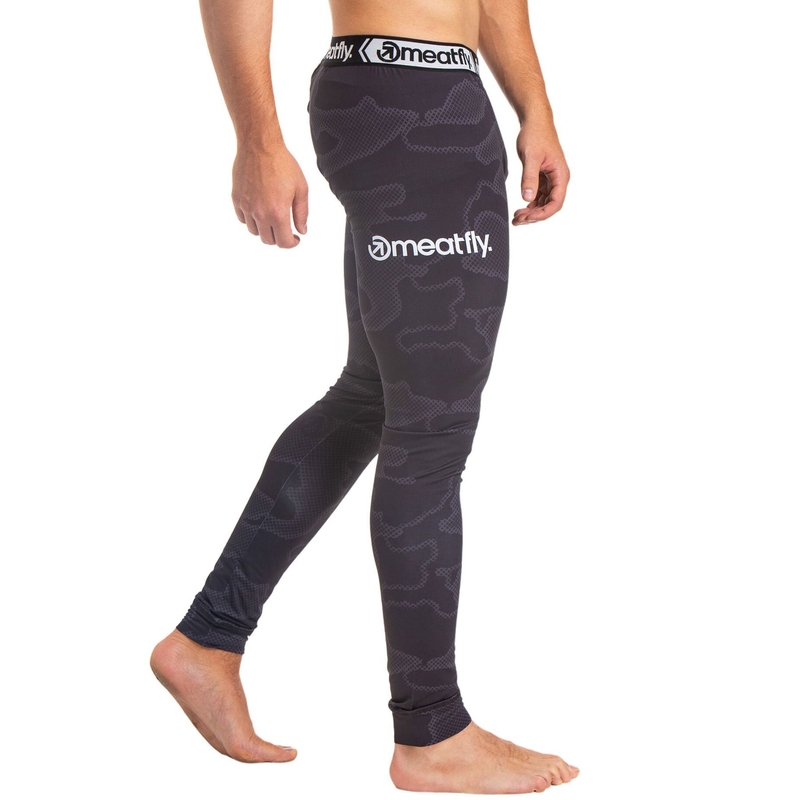 Meatfly Sloan μαύρο-γκρι θερμικό εσώρουχο