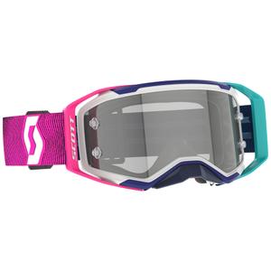 Γυαλιά motocross SCOTT Prospect 2.0 LS μπλε-ροζ με φωτοευαίσθητο plexi