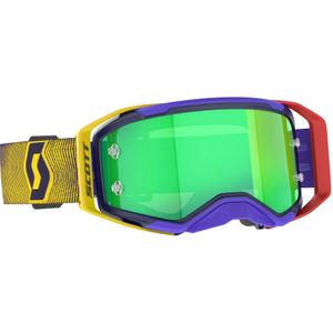 Γυαλιά motocross SCOTT Prospect 2.0 κόκκινο-κίτρινο με πράσινο plexi