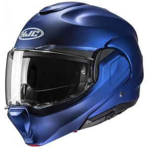 HJC F100 Solid Semi Metallic Blue Πτυσσόμενο κράνος μοτοσικλέτας