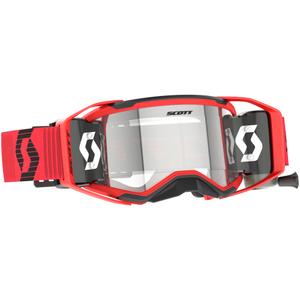 Γυαλιά motocross SCOTT Prospect 2.0 WFS κόκκινο-μαύρο με διαφανές plexi