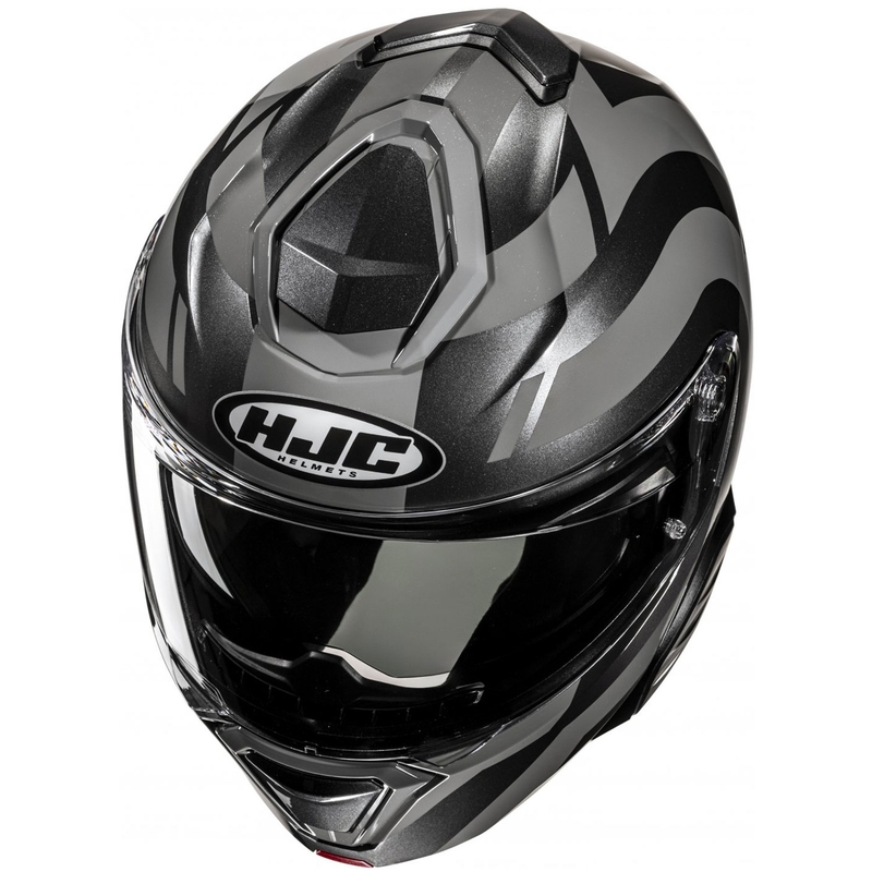 HJC i91 Arven MC5 γκρι-μαύρο αναδιπλούμενο κράνος μοτοσικλέτας