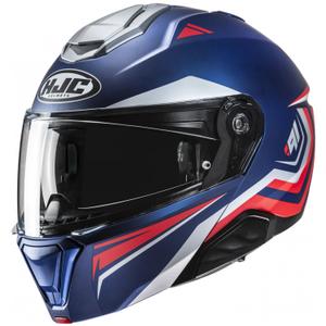 HJC i91 Tricus MC21SF μπλε-κόκκινο-γκρι αναδιπλούμενο κράνος μοτοσικλέτας