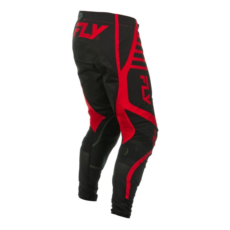 Παντελόνι Motocross FLY Racing Lite μαύρο-κόκκινο
