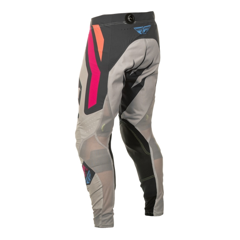 Παντελόνι Motocross FLY Racing Lite Vice γκρι-ροζ