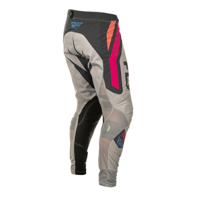 Παντελόνι Motocross FLY Racing Lite Vice γκρι-ροζ