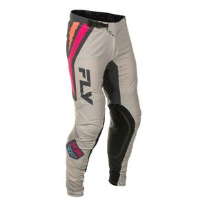 Παντελόνι Motocross FLY Racing Lite Vice γκρι-ροζ