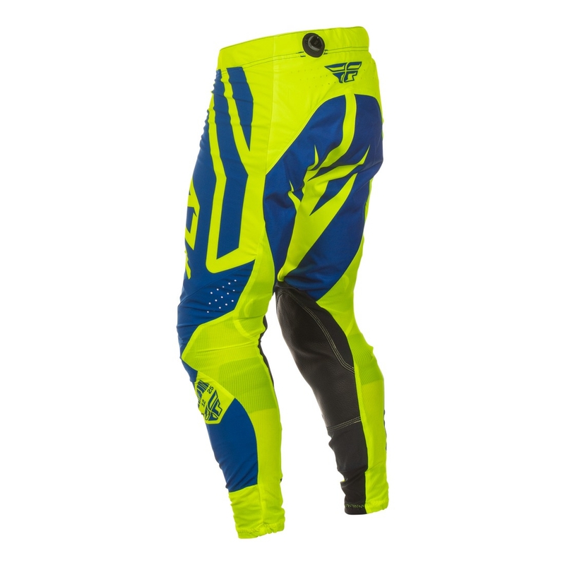 Παντελόνι Motocross FLY Racing Lite Lancer μπλε-fluo κίτρινο