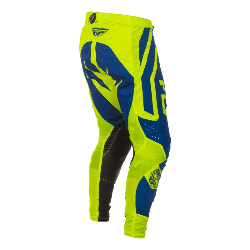 Παντελόνι Motocross FLY Racing Lite Lancer μπλε-fluo κίτρινο