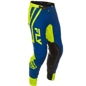 Παντελόνι Motocross FLY Racing Lite Lancer μπλε-fluo κίτρινο