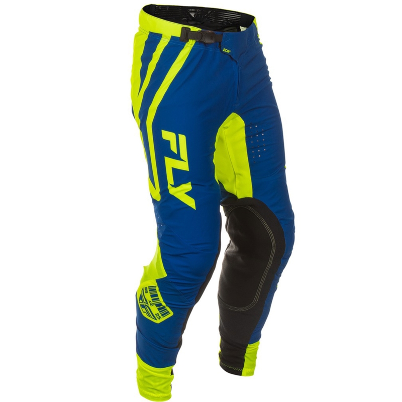 Παντελόνι Motocross FLY Racing Lite Lancer μπλε-fluo κίτρινο