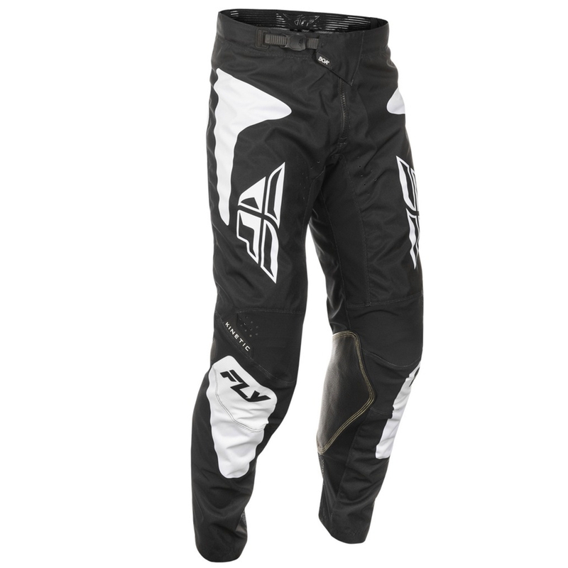 Παντελόνι Motocross FLY Racing Kinetic Sym μαύρο και άσπρο