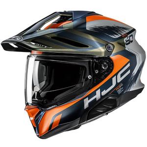 Κράνος μοτοσικλέτας Enduro HJC RPHA 60 Quid MC47SF μπλε-γκρι-πορτοκαλί